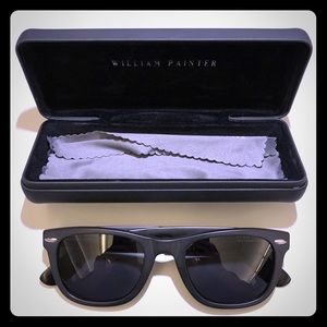 William Painter ‘The Hook’ Titanium Sunglasses